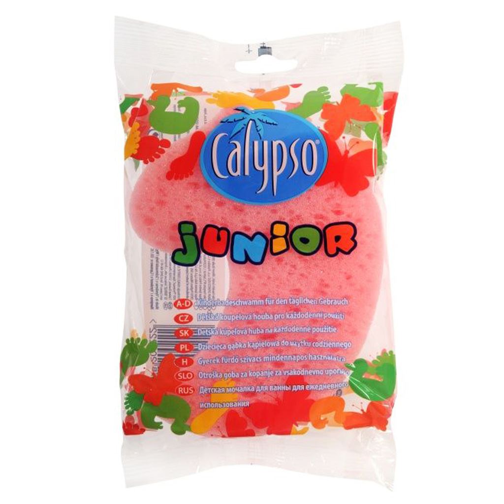 Koupelová houba Junior Animal Calypso - růžová