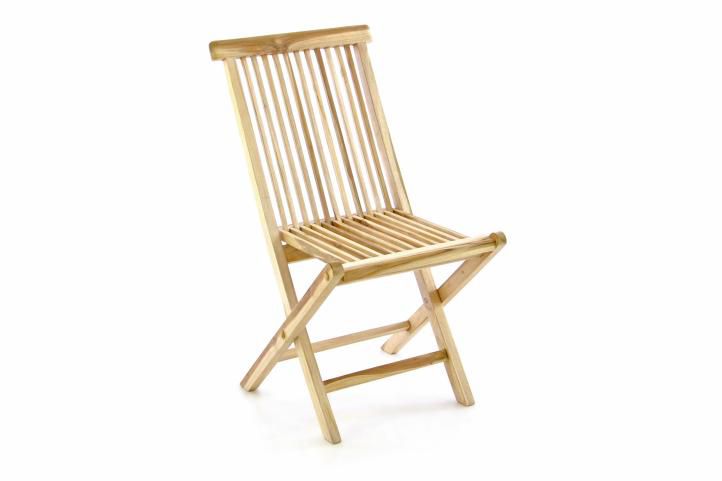 Skládací židle Gardenay z týkového dřeva