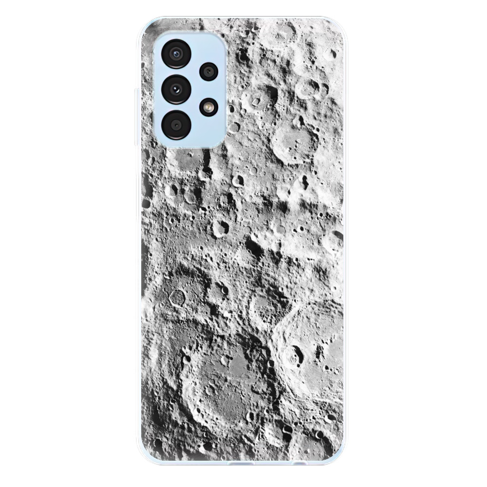 Odolné silikonové pouzdro iSaprio - Moon Surface - Samsung Galaxy A13