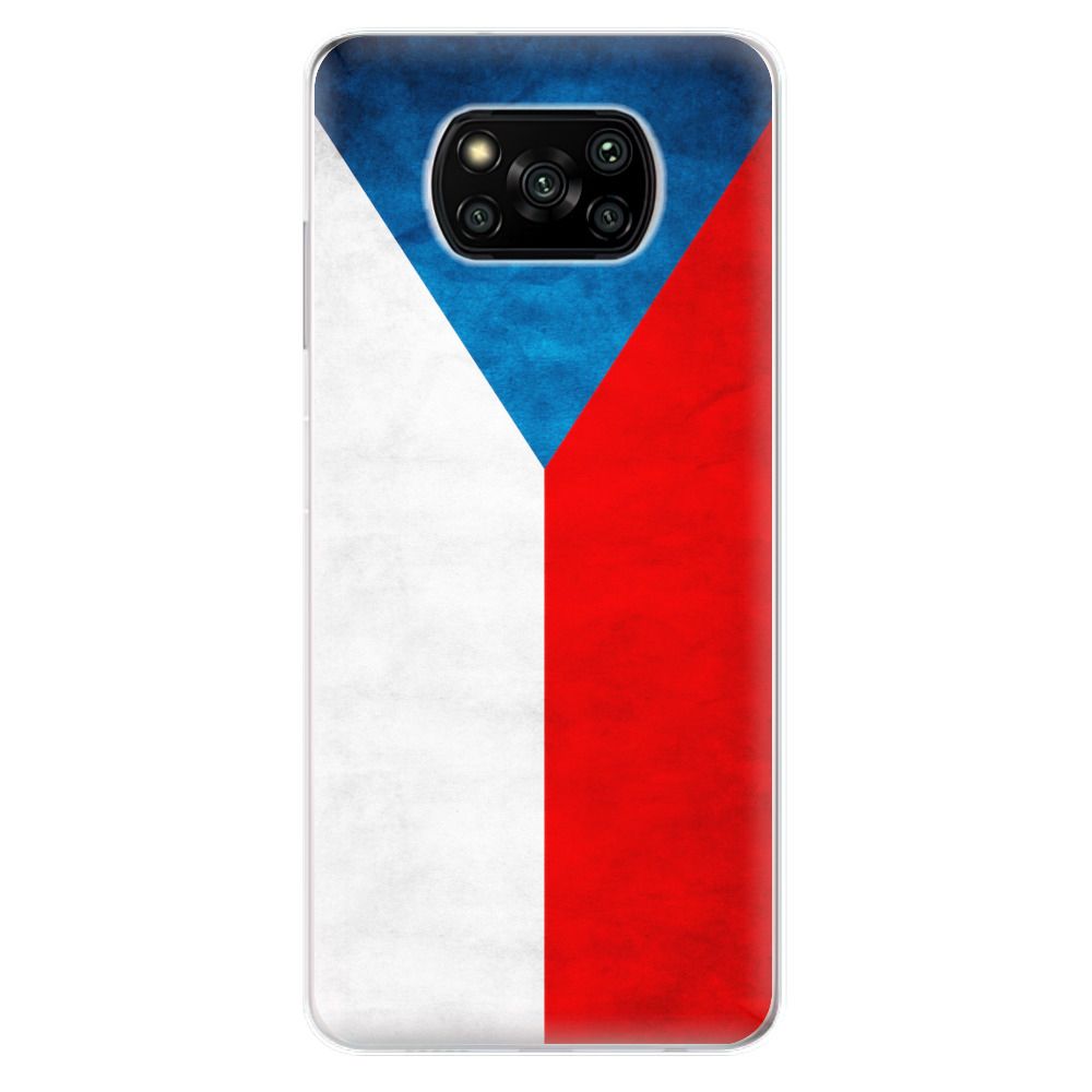 Odolné silikonové pouzdro iSaprio - Czech Flag - Xiaomi Poco X3 Pro / X3 NFC