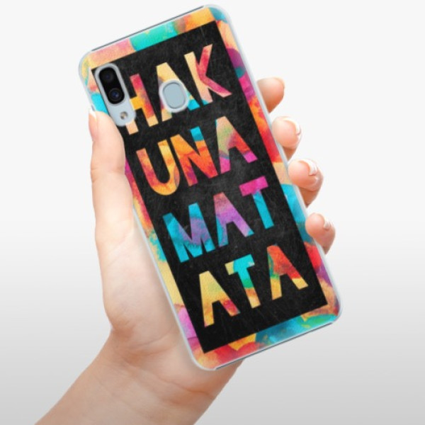Plastové pouzdro iSaprio - Hakuna Matata 01 - Samsung Galaxy A30