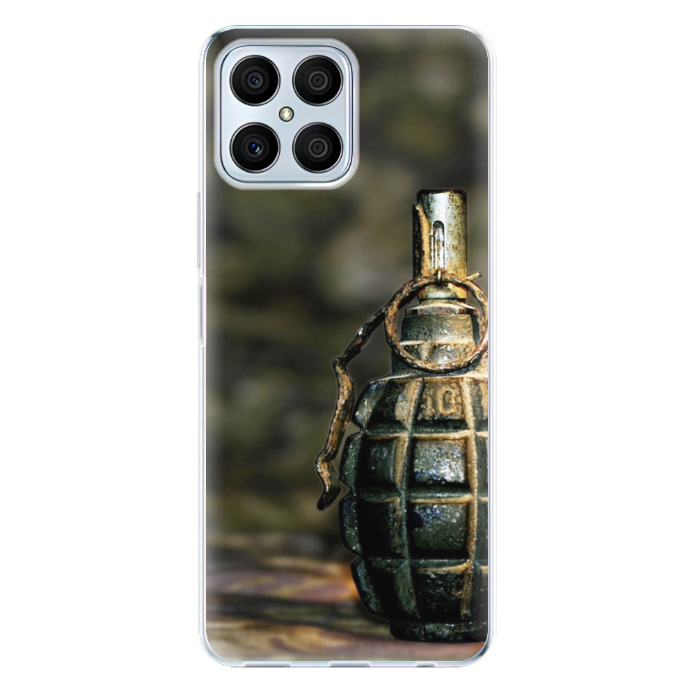 Odolné silikonové pouzdro iSaprio - Grenade - Honor X8