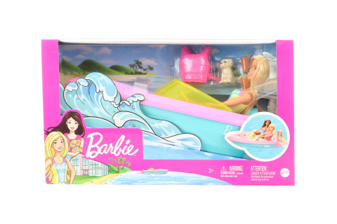 Barbie člun s doplňky GRG30