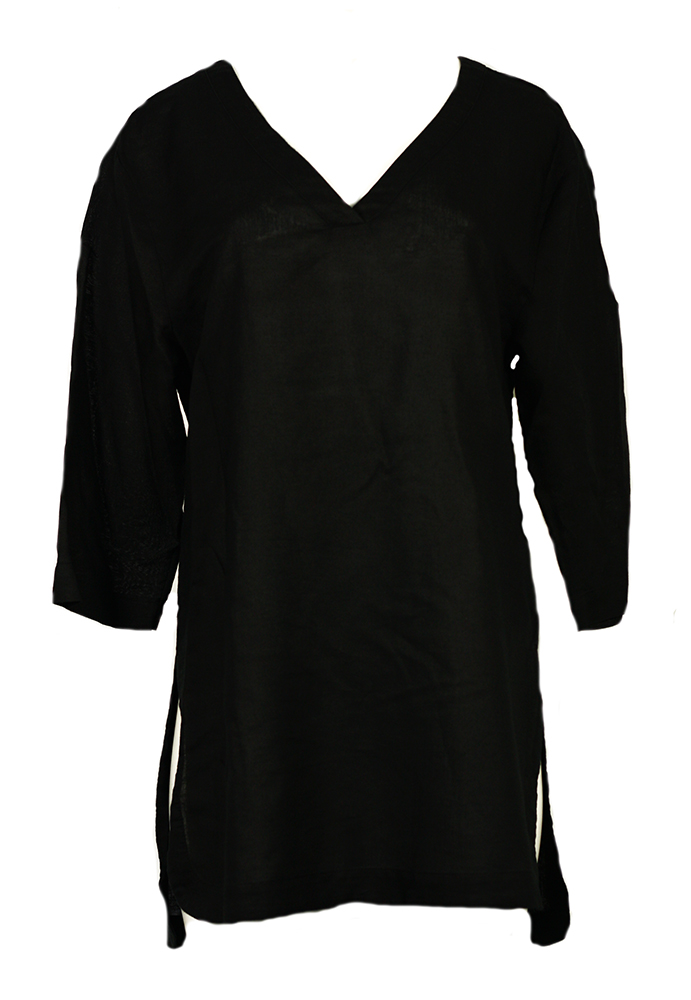Plážové šaty KW0KW00379-001 černá - Calvin Klein - Černá/S