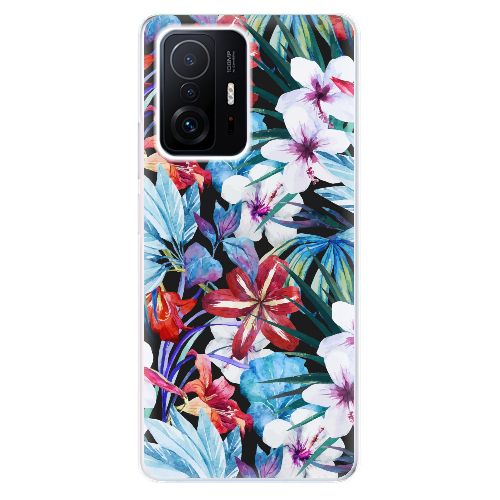 Odolné silikonové pouzdro iSaprio - Tropical Flowers 05 - Xiaomi 11T / 11T Pro