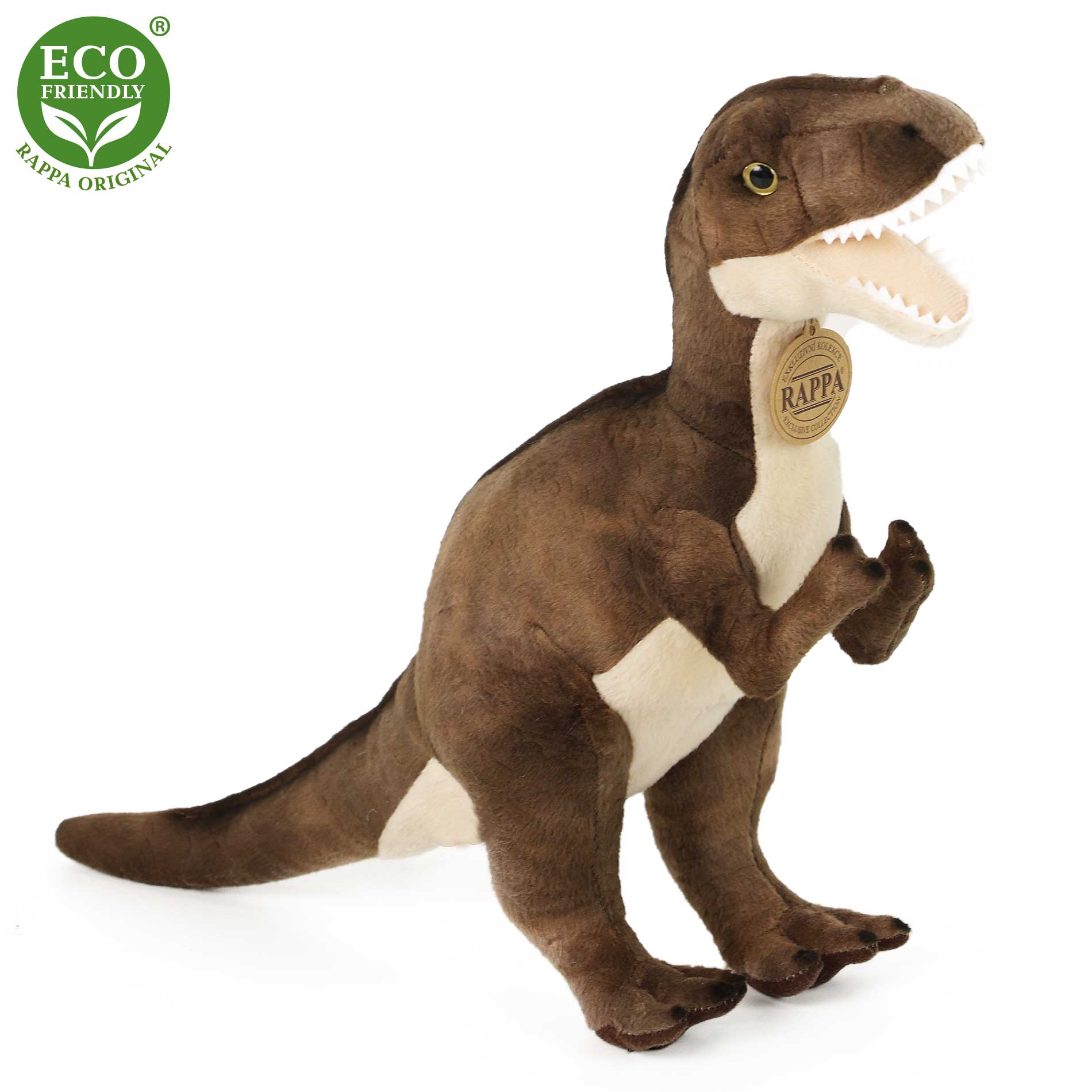 Rappa Eco-Friendly - Plyšový dinosaurus - tyranosaurus 43 cm