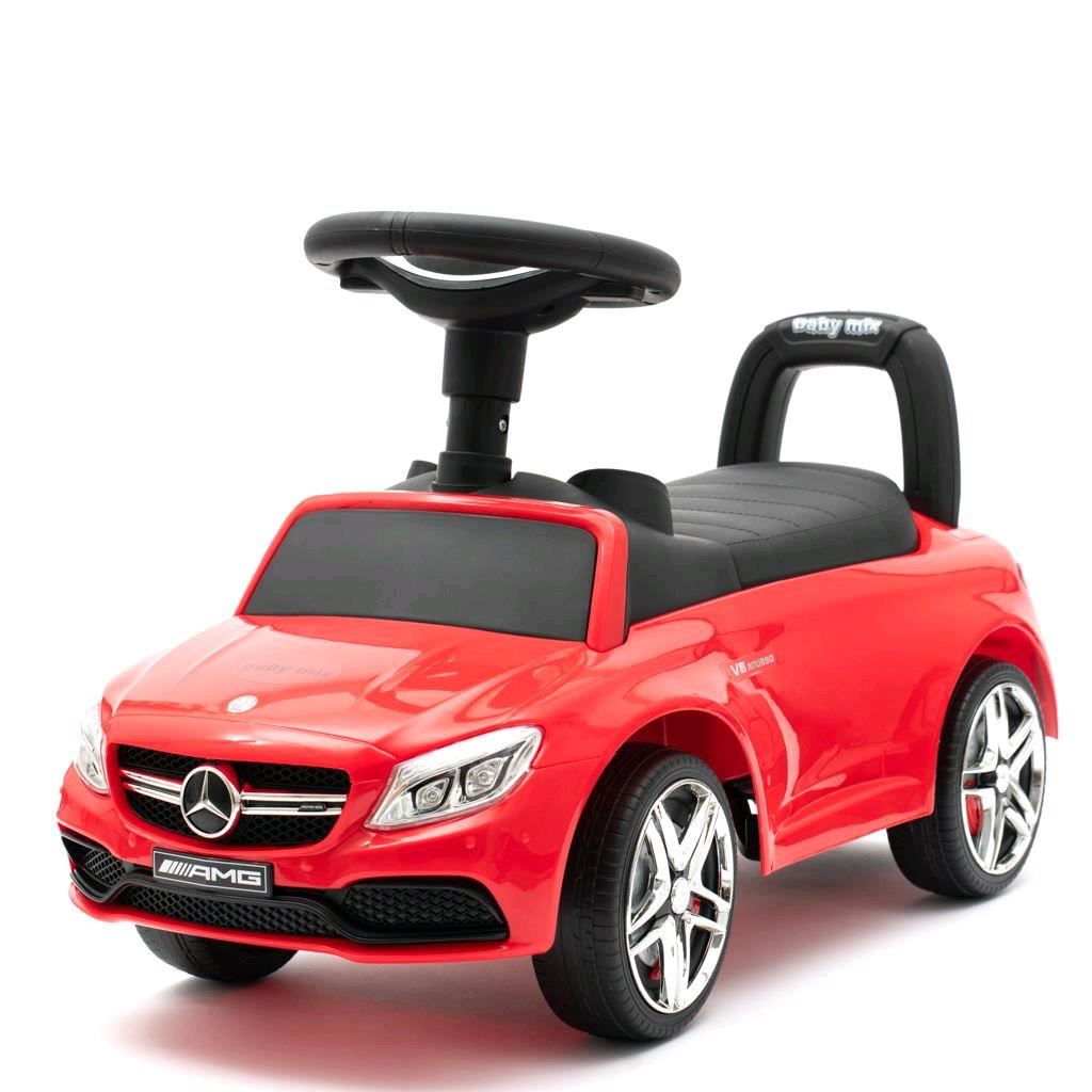 Odrážedlo Mercedes Benz AMG C63 Coupe Baby Mix - červené - červená