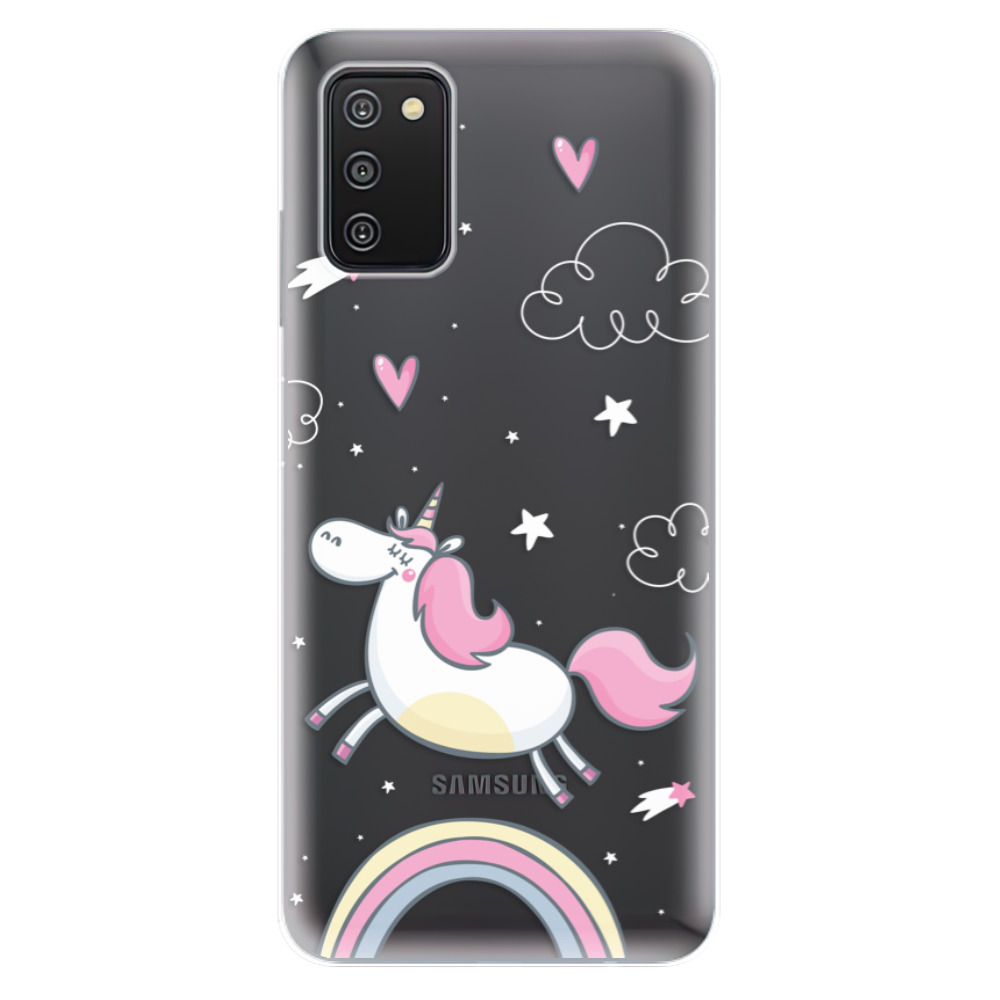 Odolné silikonové pouzdro iSaprio - Unicorn 01 - Samsung Galaxy A03s