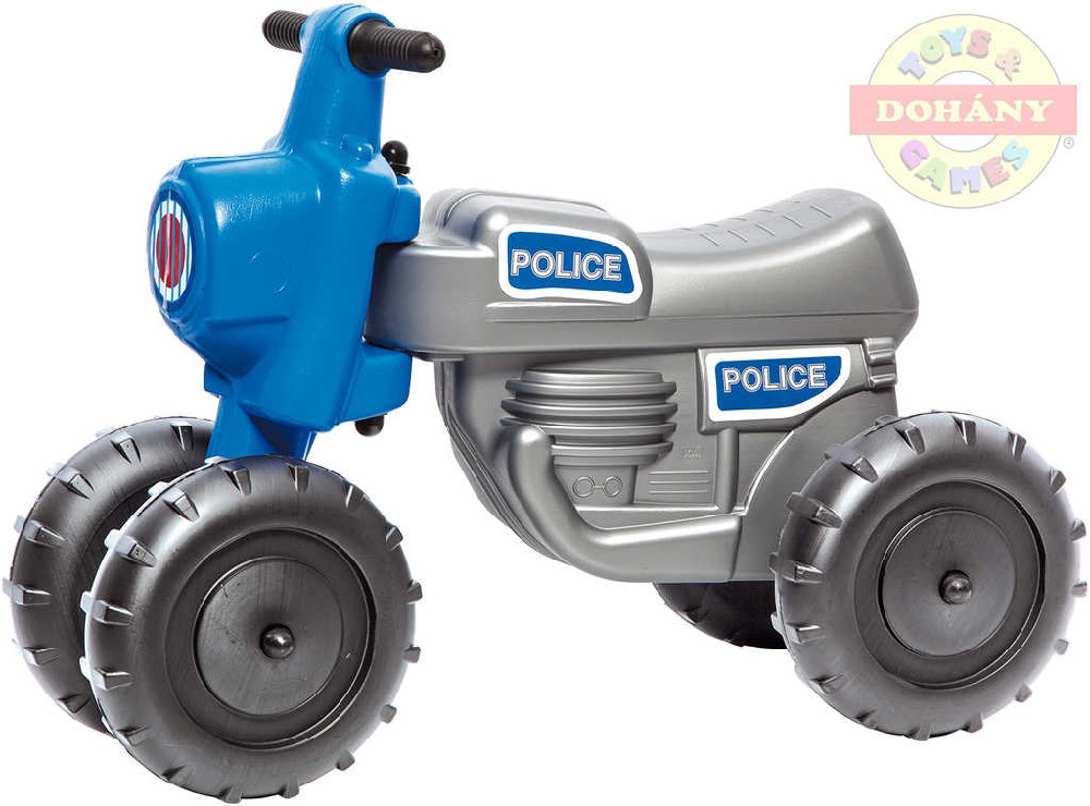 MAD Odrážedlo dětské odstrkovadlo CROSS plastová motorka Policie