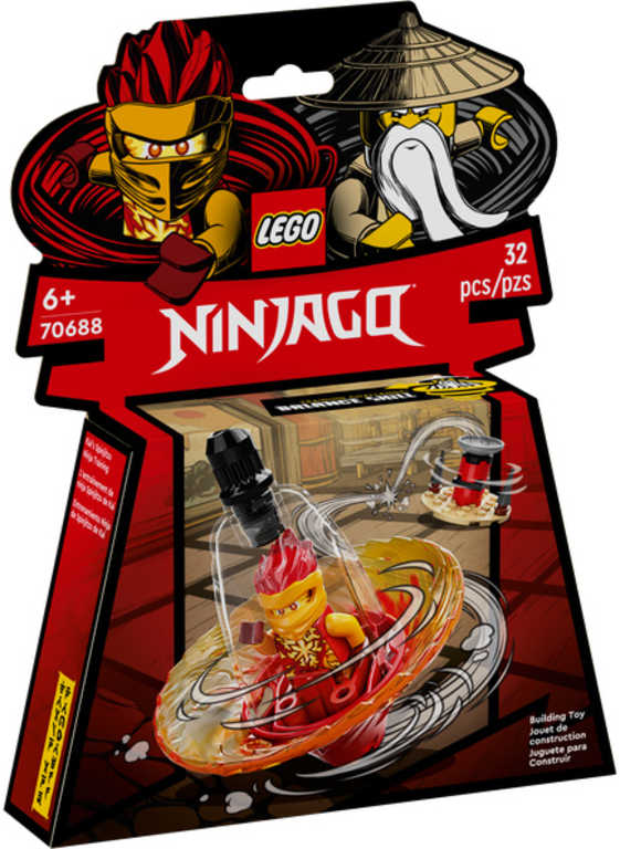LEGO NINJAGO Kaiův nindžovský trénink Spinjitzu 70688 STAVEBNICE