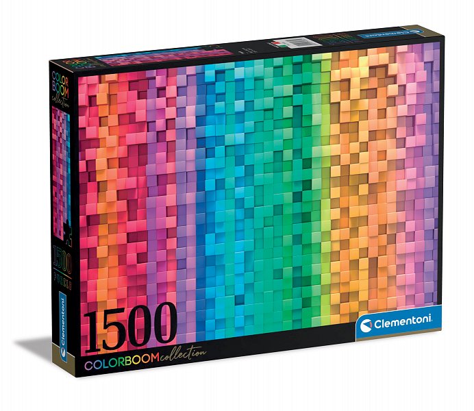 Puzzle 1500 dílků Colorboom - Pixel