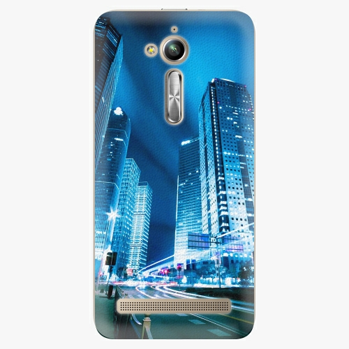 Plastový kryt iSaprio - Night City Blue - Asus ZenFone Go ZB500KL