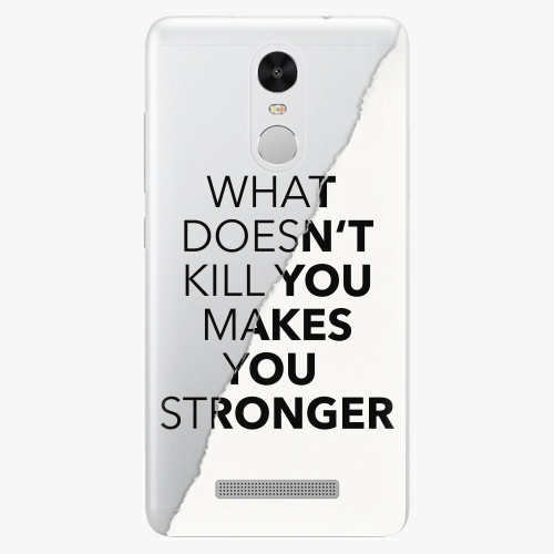 Plastový kryt iSaprio - Makes You Stronger - Xiaomi Redmi Note 3 Pro