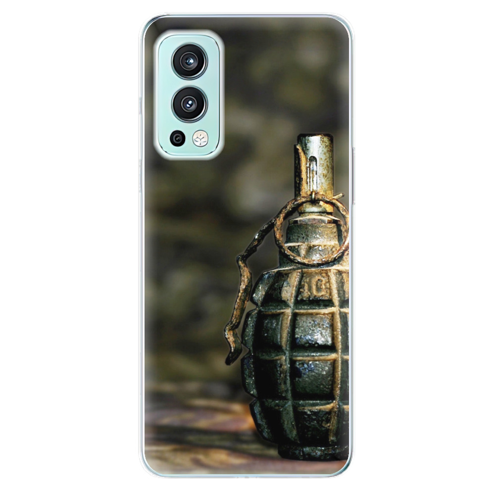 Odolné silikonové pouzdro iSaprio - Grenade - OnePlus Nord 2 5G