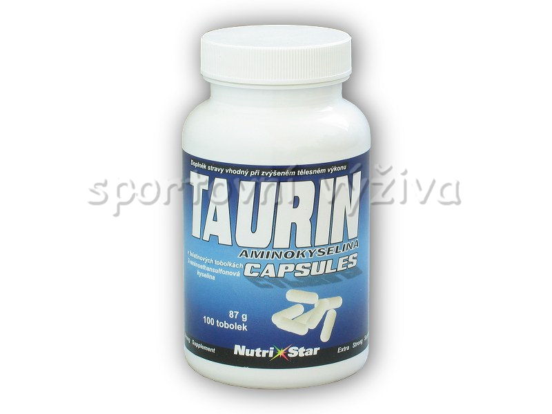 Taurin 750 mg 100 kapslí