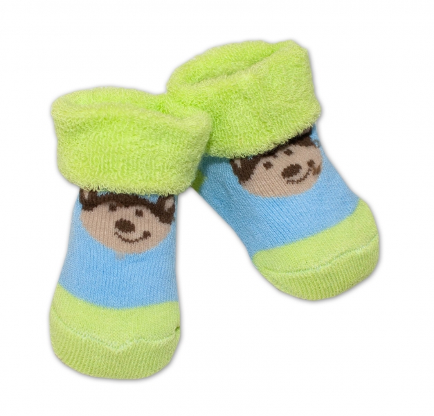 Kojenecké ponožky, 0 - 6 měsíců, Bobo Baby - Pejsek - 0/6 měsíců