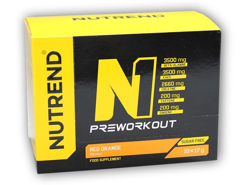 N1 Pre-Workout - 10x17g-citrusy
