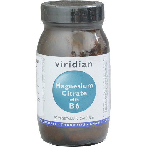 Magnesium Citrate with Vitamin B6 90cps