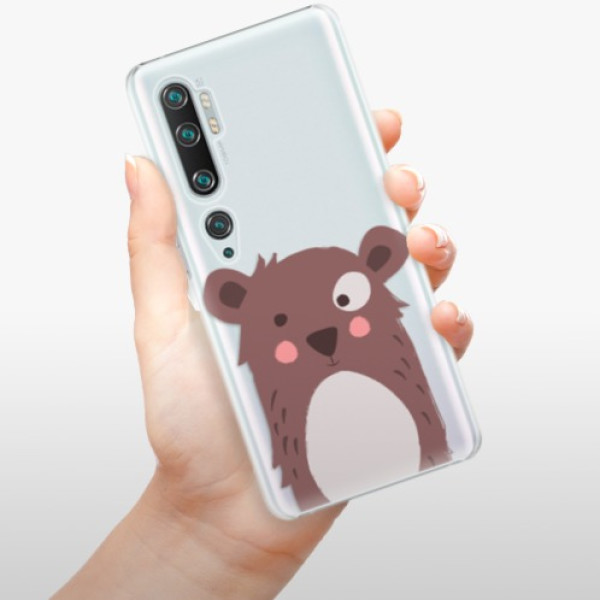 Plastové pouzdro iSaprio - Brown Bear - Xiaomi Mi Note 10 / Note 10 Pro