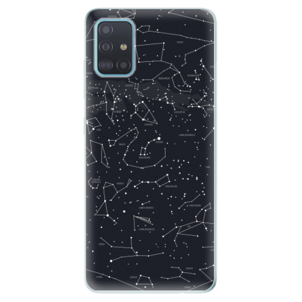 Odolné silikonové pouzdro iSaprio - Night Sky 01 - Samsung Galaxy A51