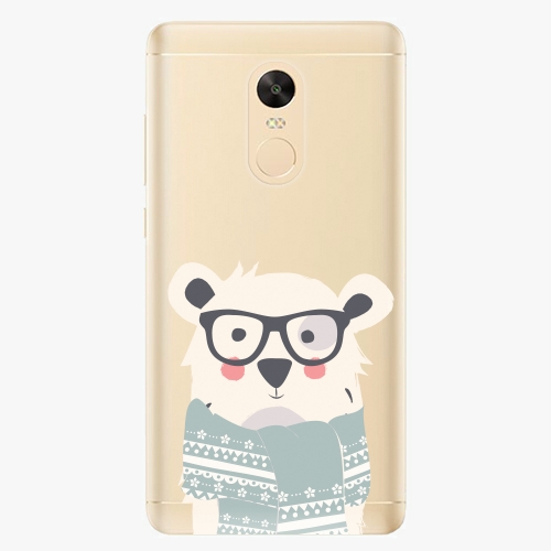 Plastový kryt iSaprio - Bear with Scarf - Xiaomi Redmi Note 4X