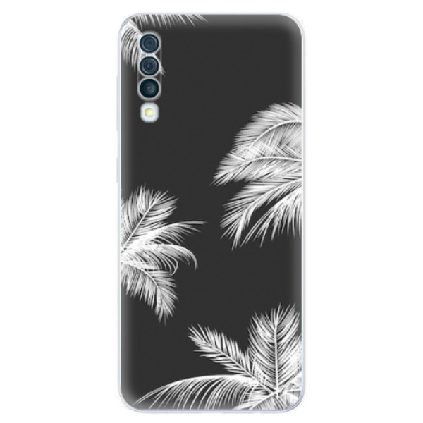 Odolné silikonové pouzdro iSaprio - White Palm - Samsung Galaxy A50