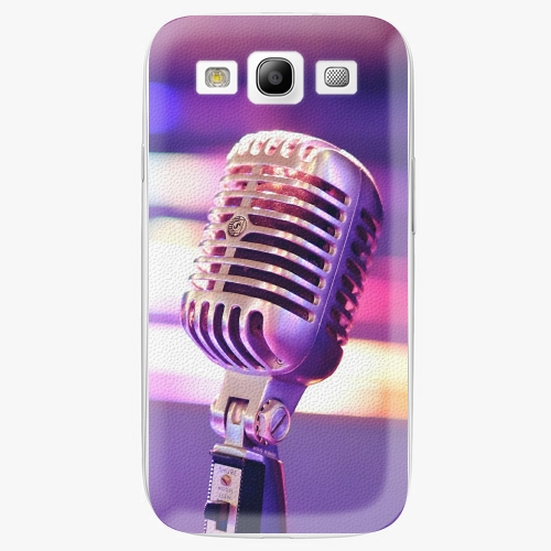 Plastový kryt iSaprio - Vintage Microphone - Samsung Galaxy S3