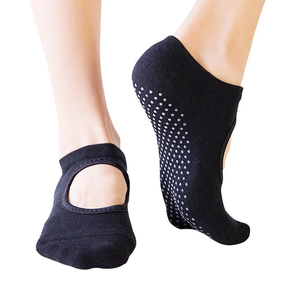 4Leaders Krása a móda - Protiskluzové ponožky - černé