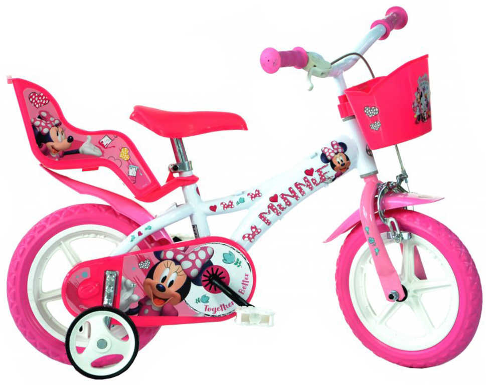 ACRA Dětské baby kolo Dino Bikes Disney Minnie dívčí 12