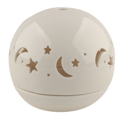 Porcelánový svícen - Hvězdná koule