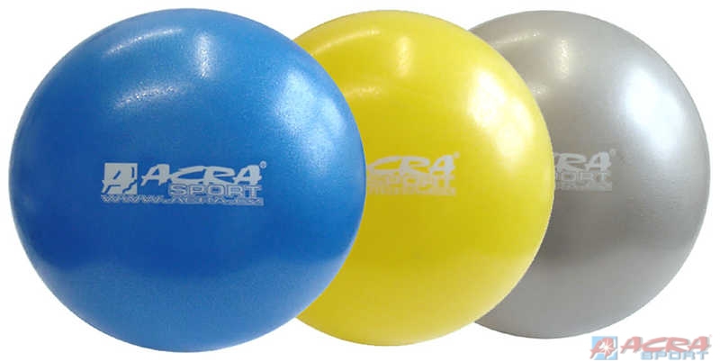 ACRA Míč sportovní Overball 20 cm 3 barvy Na cvičení