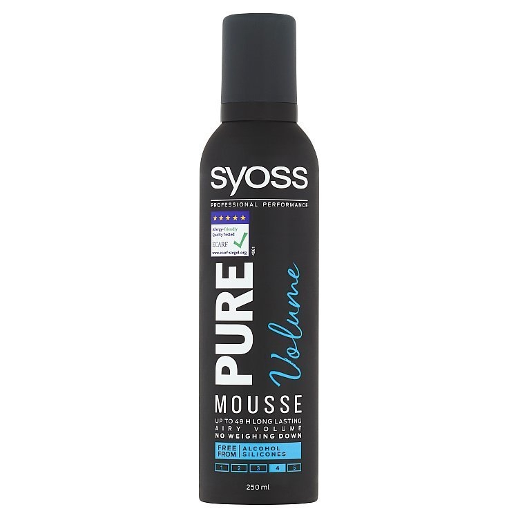 Syoss tužidlo na vlasy Pure Volume, 250 ml