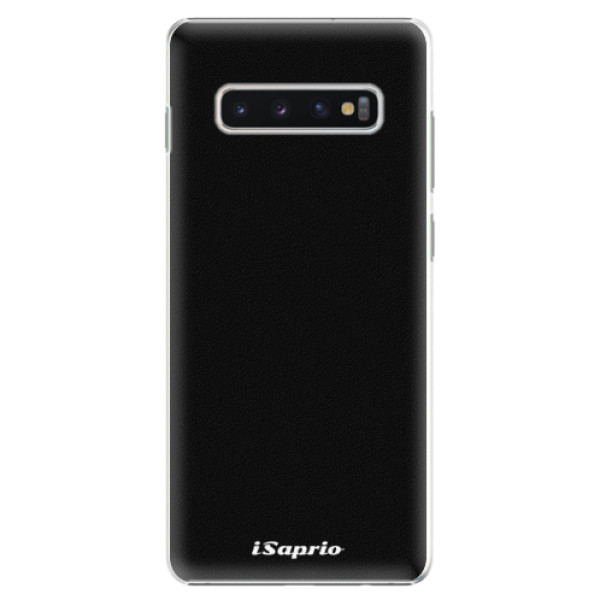Plastové pouzdro iSaprio - 4Pure - černý - Samsung Galaxy S10+