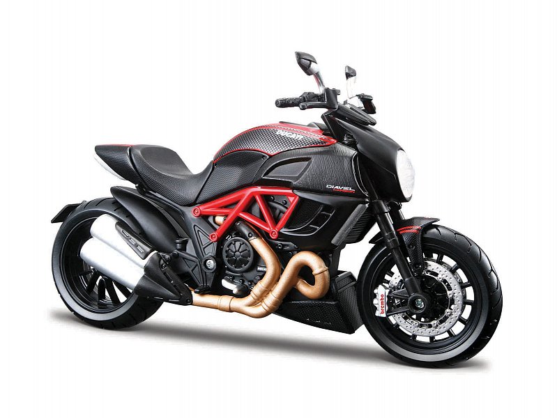Maisto Ducati - Motocykl, Ducati Diavel Carbon, 1:12