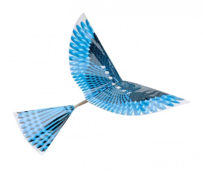 Sestav si letadýlko ve tvaru ptáčka - Modrý jestřáb