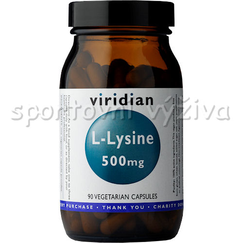 Viridian L-Lysine 90 kapslí