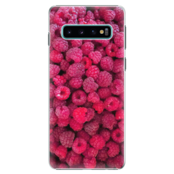 Plastové pouzdro iSaprio - Raspberry - Samsung Galaxy S10