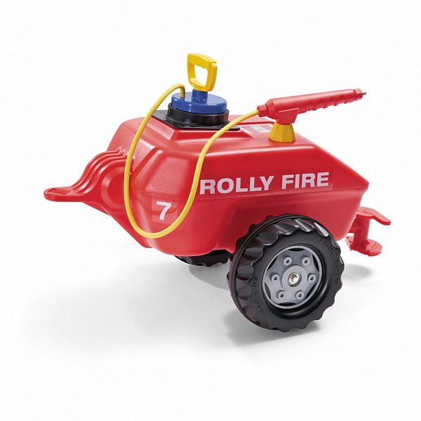 Cisterna požární se stříkačkou ROLLY FIRE za šlapací traktory ROLLY TO - červený