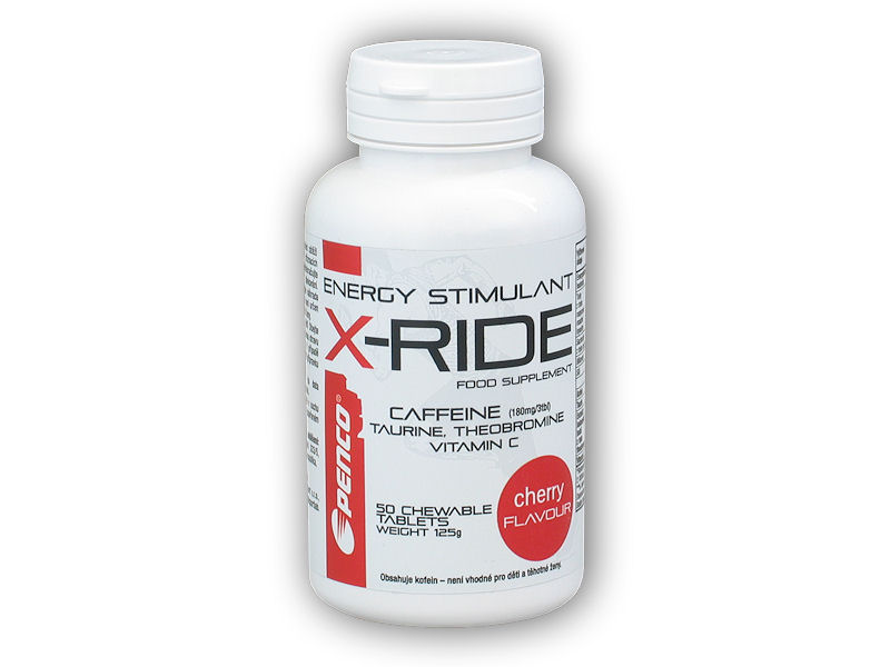 X-Ride Energy Stimulant 50 tablet višeň