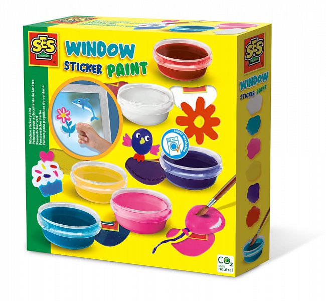 SES Creative Crafting - Barvy na malování okenních obrázků