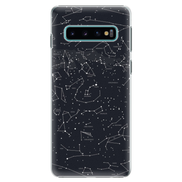 Plastové pouzdro iSaprio - Night Sky 01 - Samsung Galaxy S10
