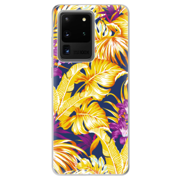 Odolné silikonové pouzdro iSaprio - Tropical Orange 04 - Samsung Galaxy S20 Ultra