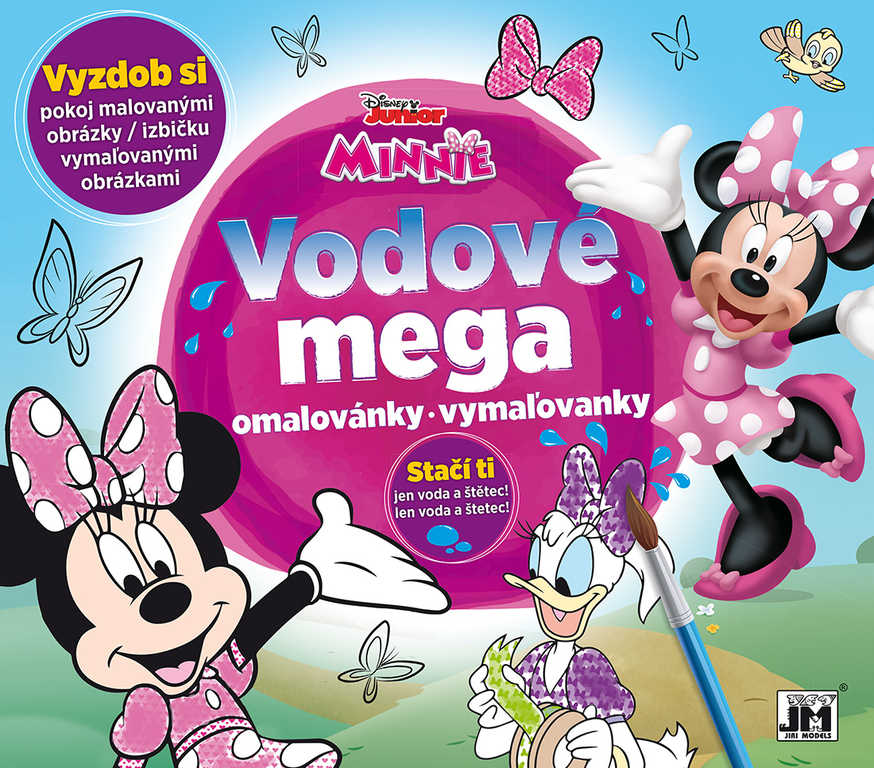 JIRI MODELS Mega omalovánky vodové Disney Minnie Mouse