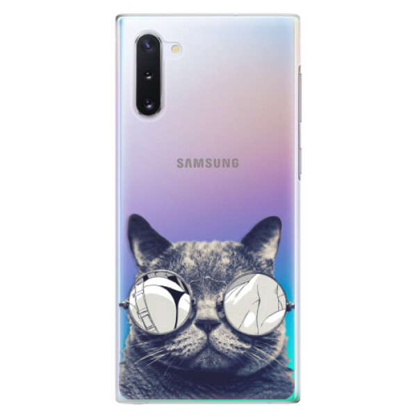 Plastové pouzdro iSaprio - Crazy Cat 01 - Samsung Galaxy Note 10