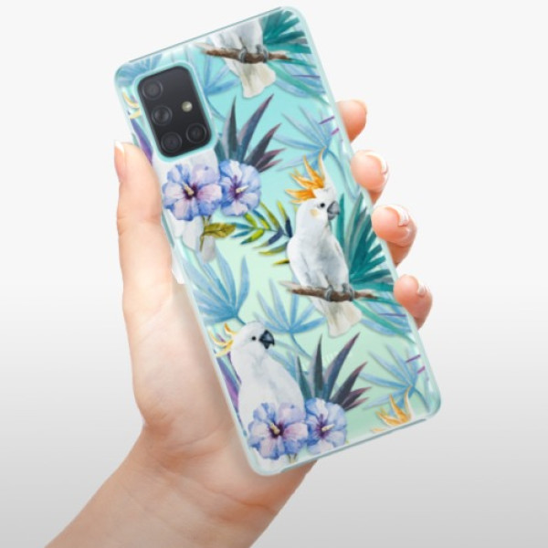 Plastové pouzdro iSaprio - Parrot Pattern 01 - Samsung Galaxy A71