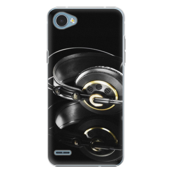 Plastové pouzdro iSaprio - Headphones 02 - LG Q6