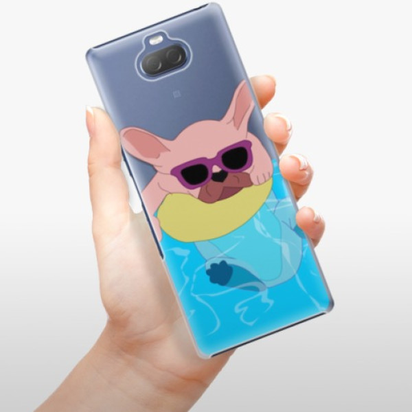 Plastové pouzdro iSaprio - Swimming Dog - Sony Xperia 10