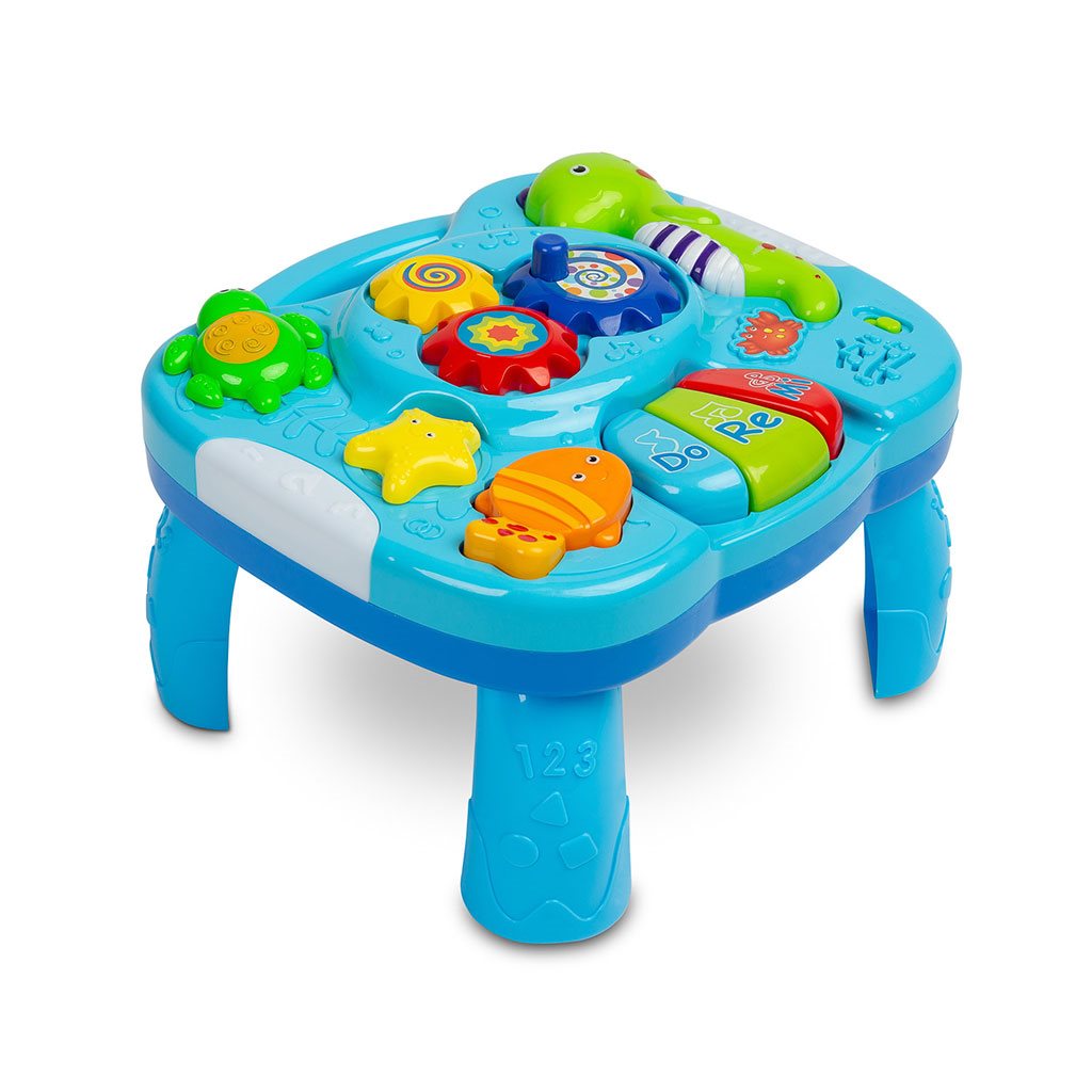 Dětský interaktivní stoleček Toyz Falla blue - modrá