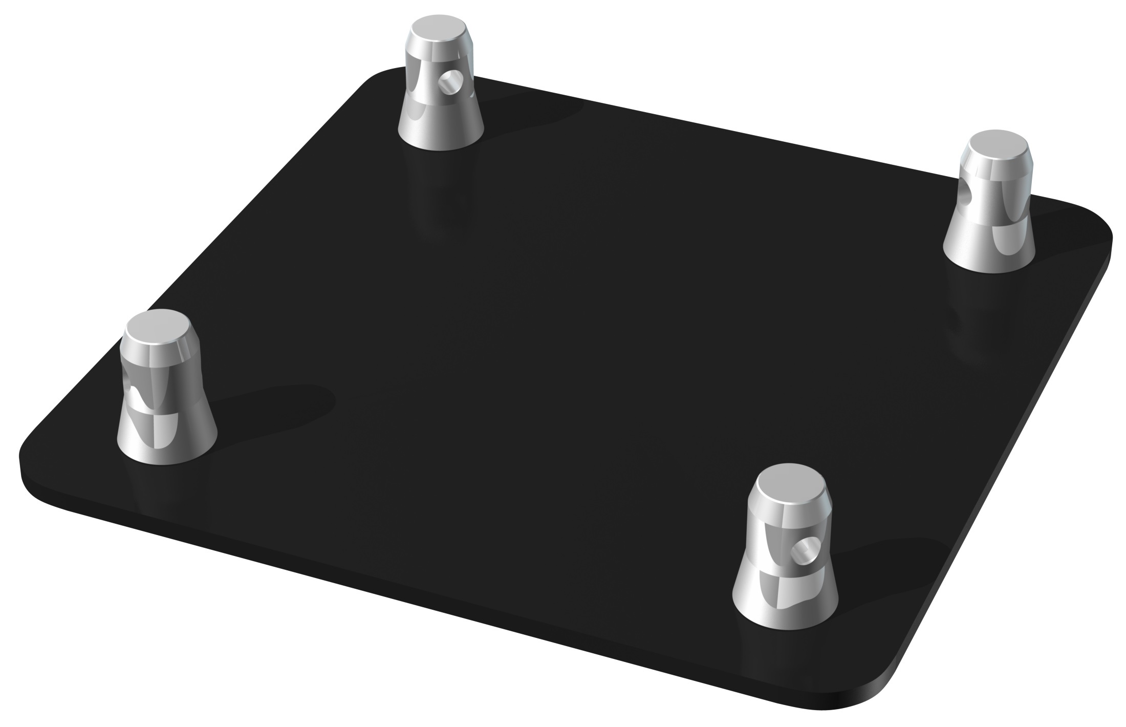 BeamZ Professional P30 Truss baseplate Complete Black