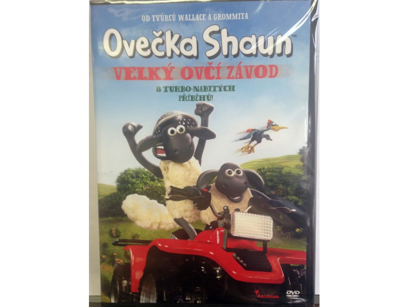 DVD Ovečka Shaun II. - Velký ovčí závod